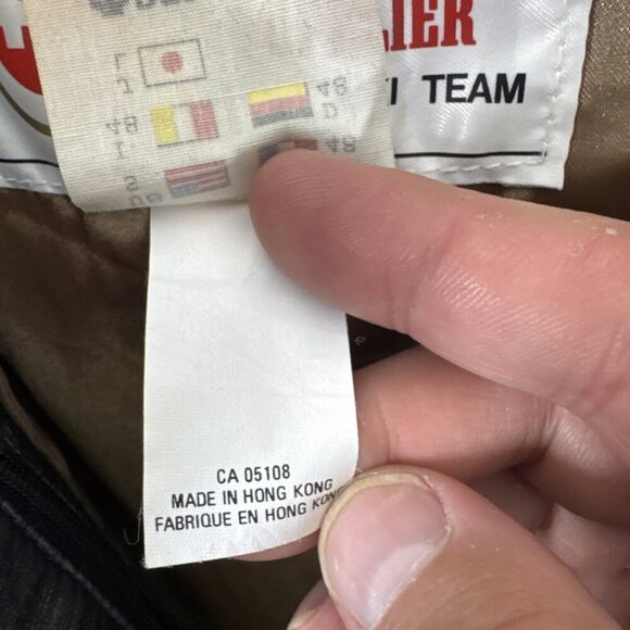 Vintage Descente Ski Suit Men’s Small Suisse Ski Team Official Supplier 80s - Picture 16 of 16